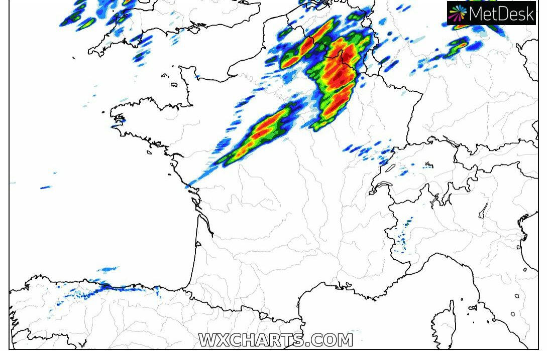 Des orages sont à prévoir ces prochaines heures.