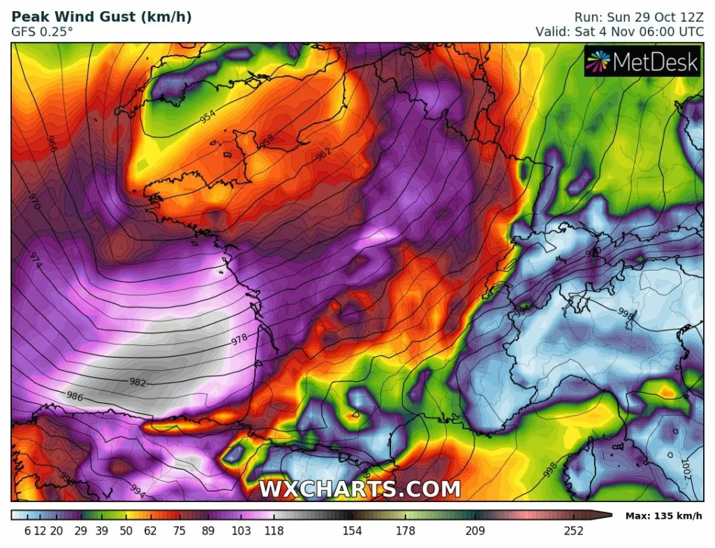 Une tempête pourra-t-elle concerner l'Alsace, la Champagne-Ardenne et Lorraine ?